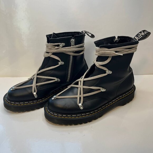 Dr. Martens × Rick Owens 1460 BEX DS RO Boots – US Men’s 12 / US Women’s 13 - Picture 6 of 16